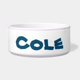 Personalize - Large Pet Bowl - HAMbyWhiteGlove Napf