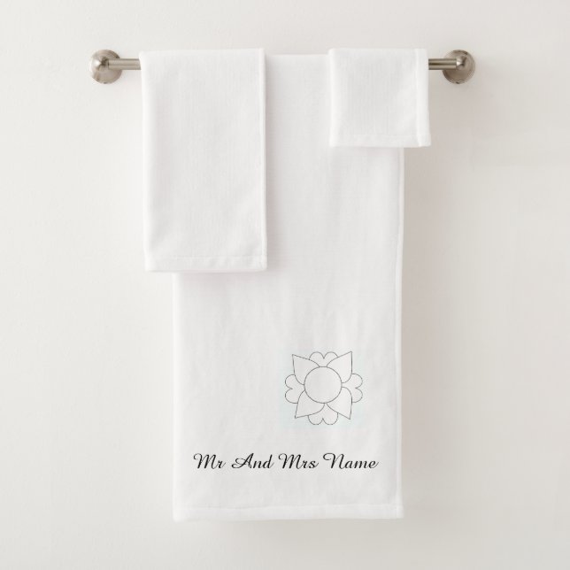 Personalize Mr And Mrs Name  (En situation)