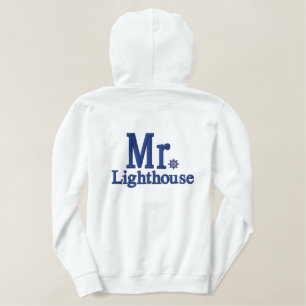 Personalize Mr & Mrs Embroidery Embroidered Gear Bestickter Hoodie