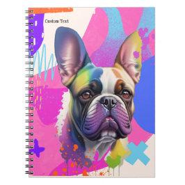 PERSONALIZE: Niedliches Französisches Bull Dog-Not Notizblock