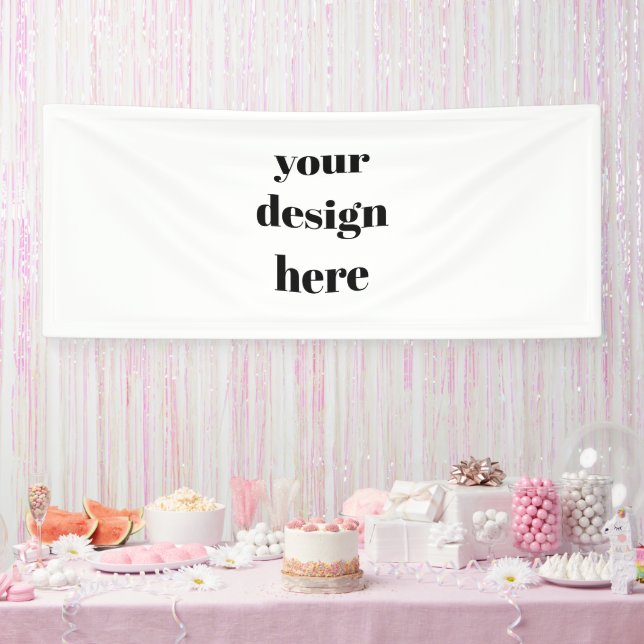 Personalize or Customize  Banner (Party)
