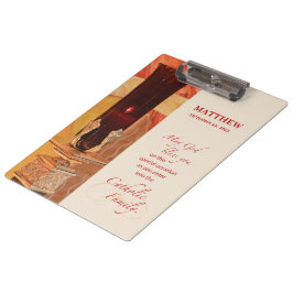 Personalize, RCIA Herzlichen Glückwunsch, katholis Klemmbrett