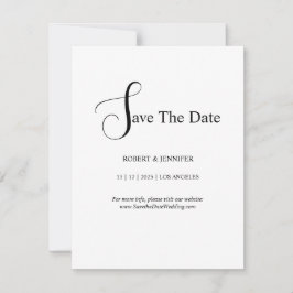 Personalize  save the date cards einladung