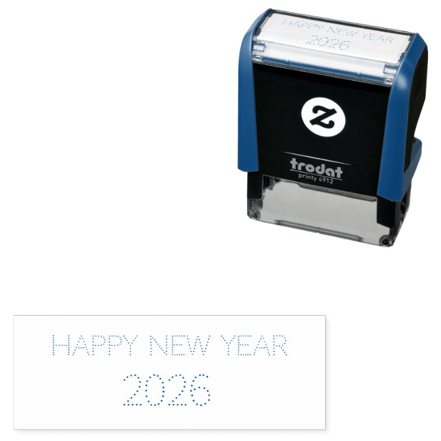 personalize text self-inking stamp permastempel (Beispiel)