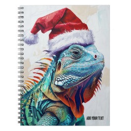 PERSONALIZE: Weihnachten Iguana | Notebook-Journal Notizblock