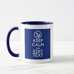Personalize Your Nautical Keep Calm And Edit Text Tasse