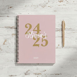 Personalized Academic Diary 2024-2025 Notizbuch