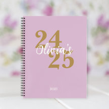 Personalized Academic Diary 2024-2025 