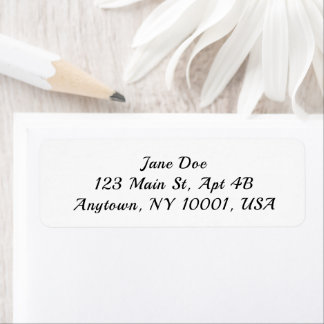 Personalized Address Labels Custom Name Stickers