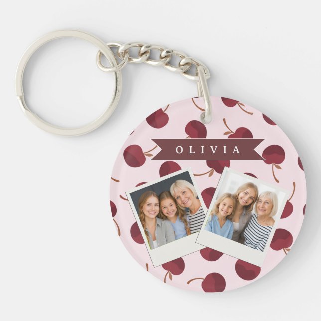 Personalized Aesthetic Cherry Pattern Name Gift (Devant)