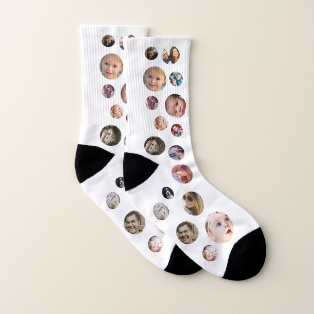 Personalized All-Over-Print Photo Socken (Paar)
