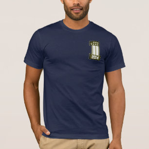 Personalized American Number One Year or Name T-Shirt