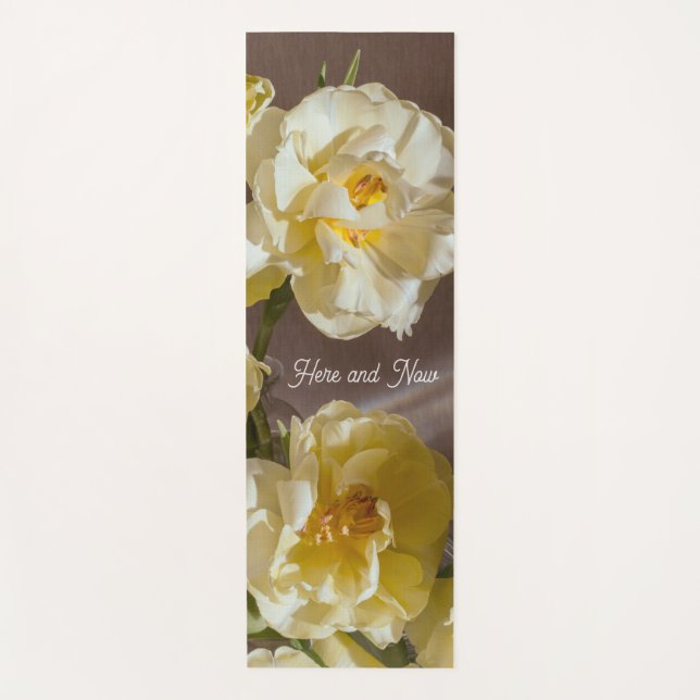 Personalized and elegant floral yogamatte (Vorderseite)
