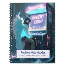 Personalized Anime Themed Notebook Notizblock