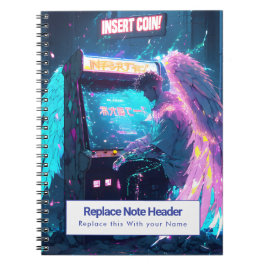 Personalized Anime Themed Notebook Notizblock