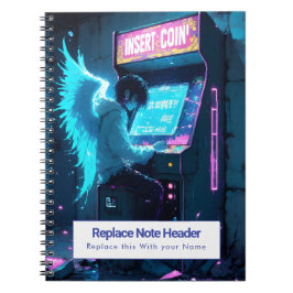 Personalized Anime Themed Notebook Notizblock