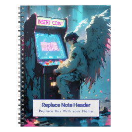 Personalized Anime Themed Notebook Notizblock