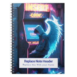 Personalized Anime Themed Notebook Notizblock