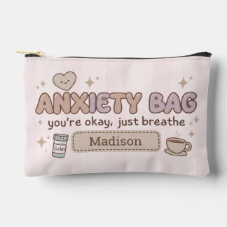 Personalized Anxiety Bag Panic Pouch Makeup Bag Zubehörtasche