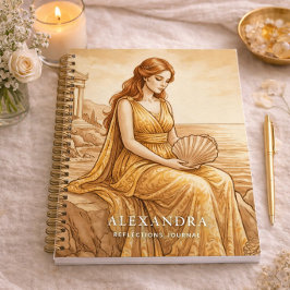 Personalized Aphrodite Reflections Journal Notizbuch