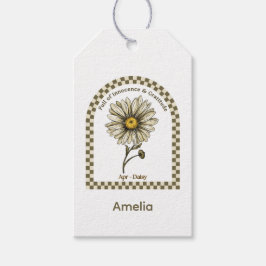 Personalized April Birth Month Flower Geschenkanhänger