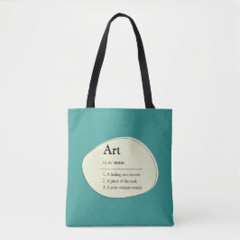 Personalized Art Definition Tote Bag Tasche