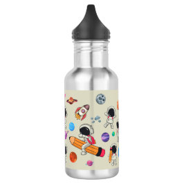 Personalized Astronauts and Planets Back to School Edelstahlflasche
