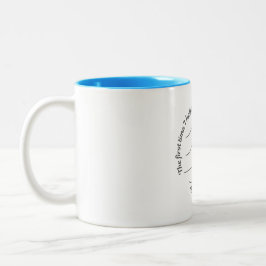 Personalized Baby 2026 Blue Name Coffee Mug  Zweifarbige Tasse