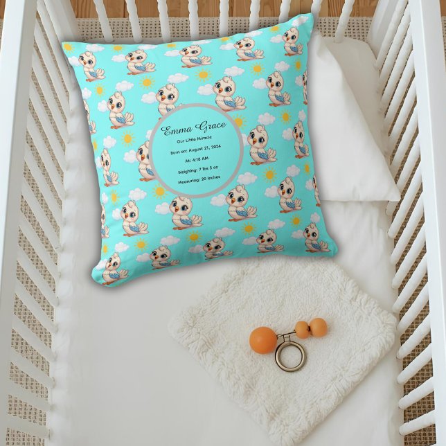 Personalized Baby Bird Pillow Kissen (Von Creator hochgeladen)
