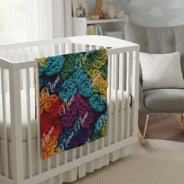 Personalized Baby Blanket with Name Fleecedecke (Von Creator hochgeladen)
