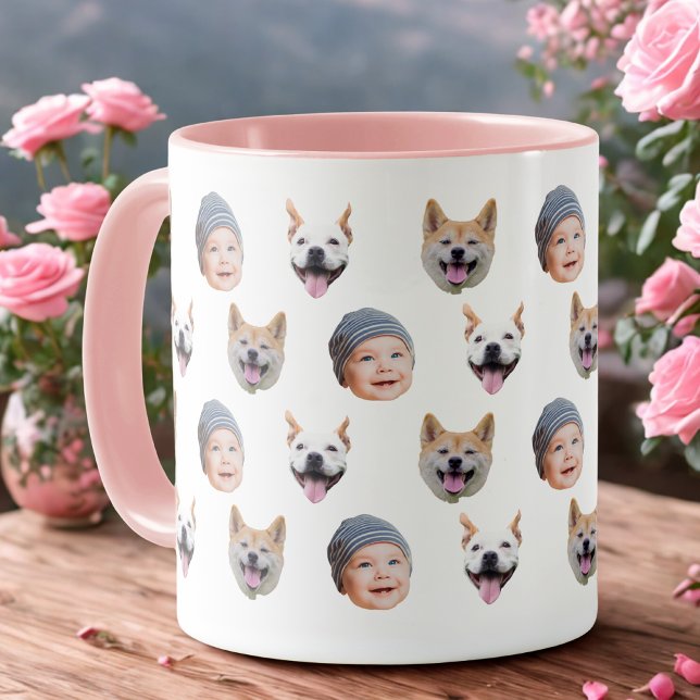 Personalized Baby Face Coffee Cup, 3 Photos       Tasse (Von Creator hochgeladen)