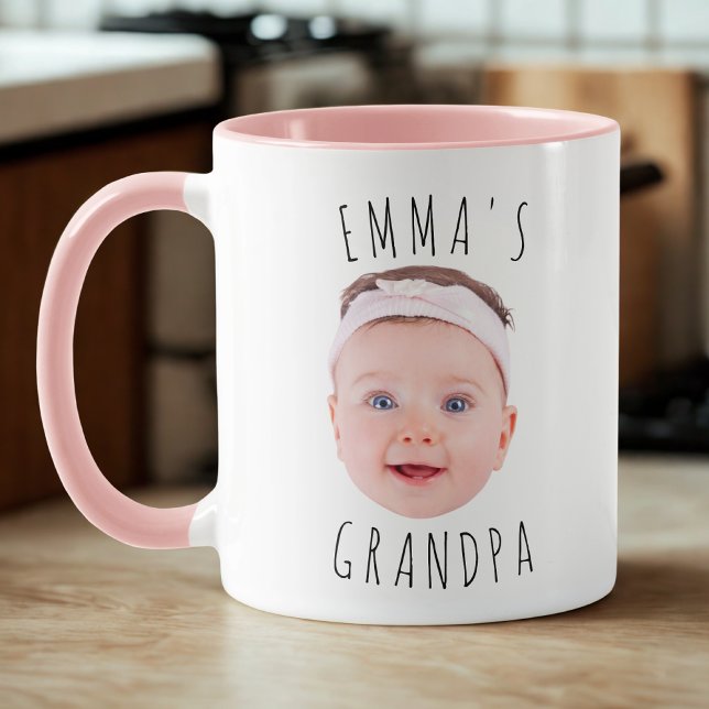 Personalized Baby Face Photo  Tasse (Von Creator hochgeladen)