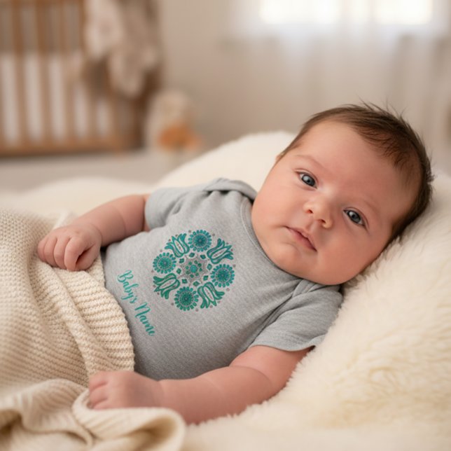 Personalized Baby Gift with Name Strampler (Personalized baby bodysuit with name – perfect newborn gift)