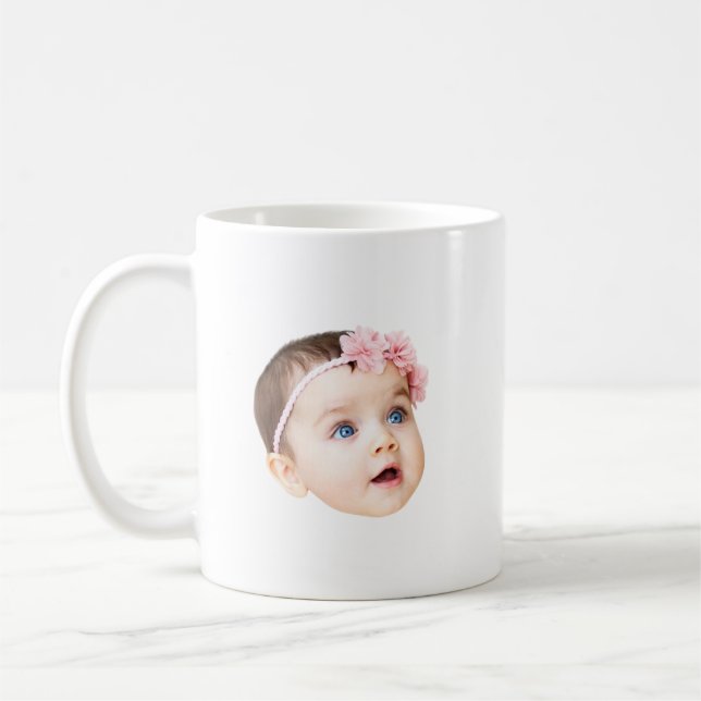 Personalized Baby Photo Mug Custom Father's Day  Kaffeetasse (Links)