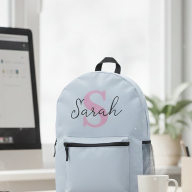 personalized backpack, kids fashion, customized  bedruckter rucksack (Von Creator hochgeladen)