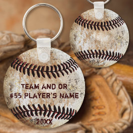 PERSONALIZED Baseball Gifts for Players, Seniors Schlüsselanhänger
