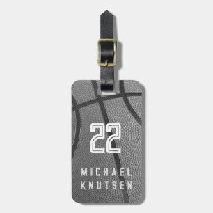 Personalized Basketball Gepäckanhänger
