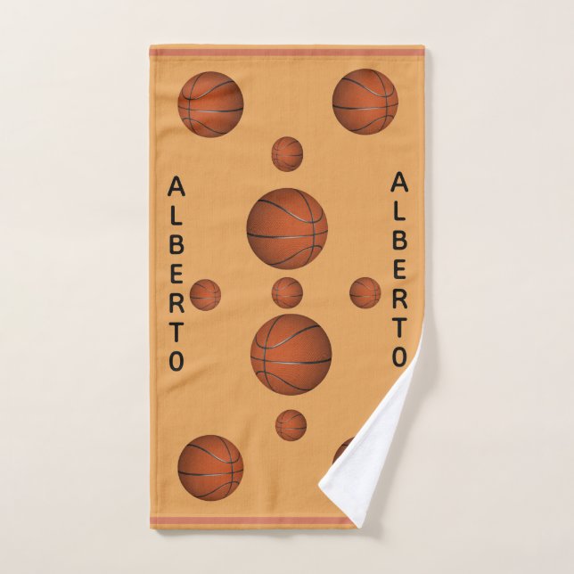 Personalized BASKETBALL  Handtuch (Handtuch)