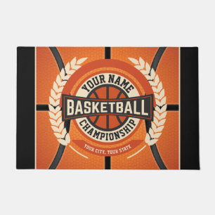 Personalized Basketball Team Player Custom Athlete Fußmatte