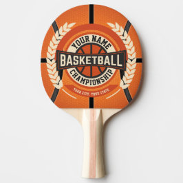Personalized Basketball Team Player Custom Athlete Tischtennis Schläger