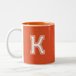Personalized Basketball  Zweifarbige Tasse