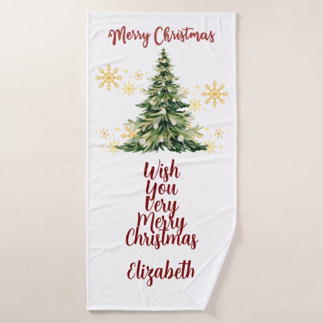 Personalized Bath Towel Badehandtuch (Badehandtuch)