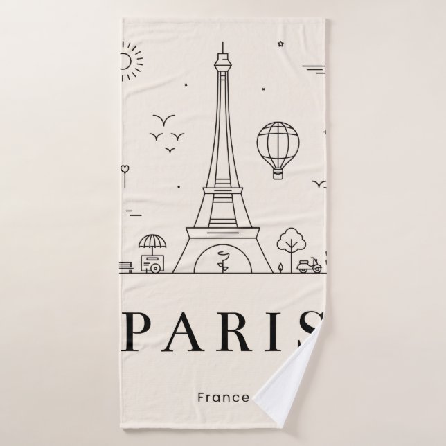 Personalized Bath Towel | Spa-Style Comfort & Desi (Serviette de bain)