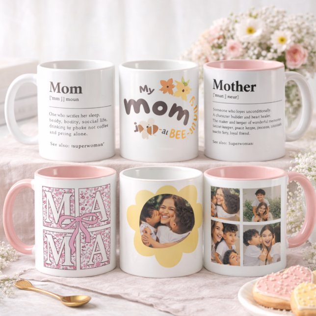Personalized Best Mom Ever Photo Mug Tasse (Von Creator hochgeladen)