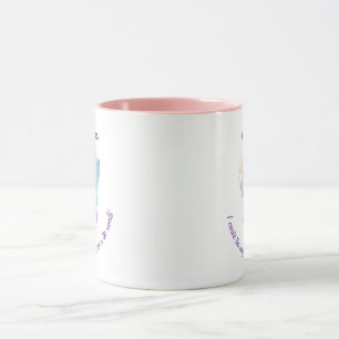 Personalized Black Fairy Girl Mug Tasse