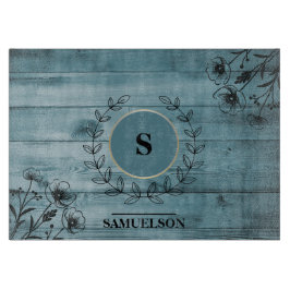 Personalized Bluewood Kitchen Cutting Board Schneidebrett