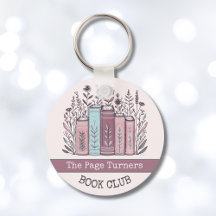 Personalized Book Club Floral