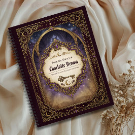 Personalized Book Log Fantasy Reading Journal Notizbuch