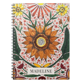 Personalized Botanical Notebook Notizblock