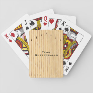 Personalized Bowling Poker Playing Cards Spielkarten